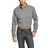 ARIAT - FR Blue Multi / Plaid Work Shirt