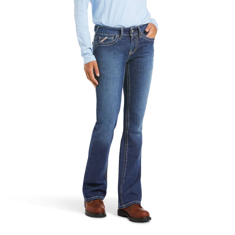 ARIAT - FR Mid Rise Boot Cut Womens Jean 12.5oz