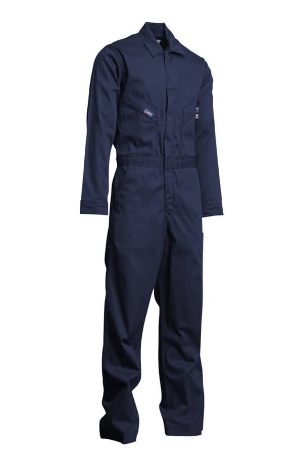 LAPCO - 7oz FR Deluxe Coverall, Navy - Becker Safety and Supply - COVERALLS