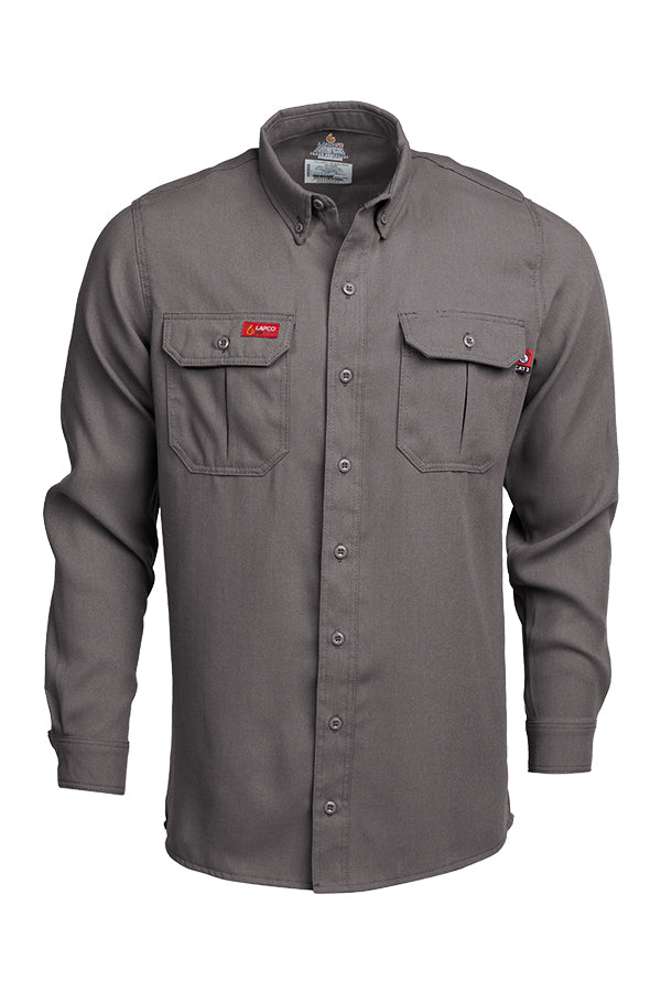LAPCO - FR Modern Uniform Shirts 5oz. Tecasafe, Gray