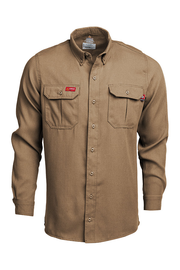 LAPCO - FR Modern Uniform Shirts 5oz. Tecasafe, Gray