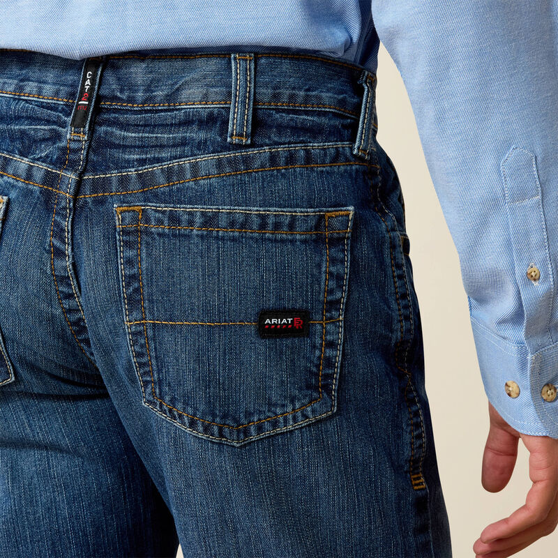 ARIAT - FR M3 Loose Basic Stackable Straight Leg Jean - FLINT