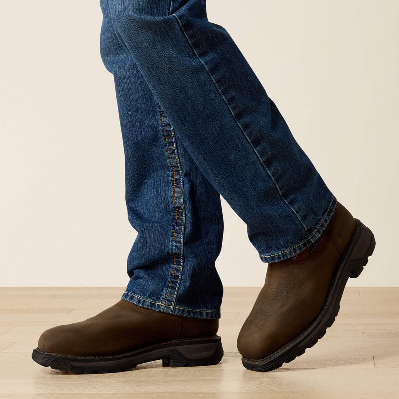 ARIAT - FR M3 Loose Basic Stackable Straight Leg Jean - FLINT