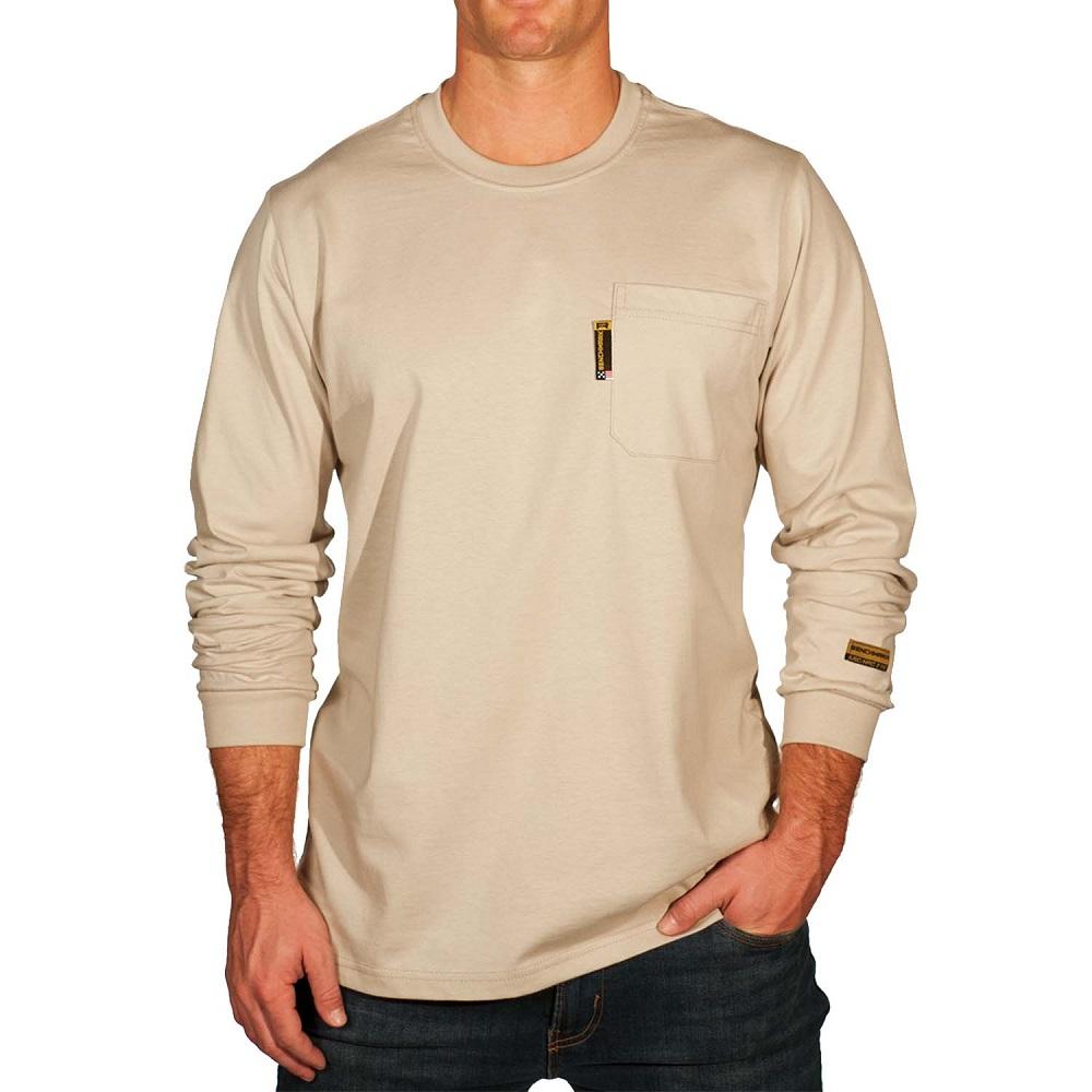 Benchmark-American Oil GraphicFR Long Sleeve Shirt ,Light - Becker Safety and Supply