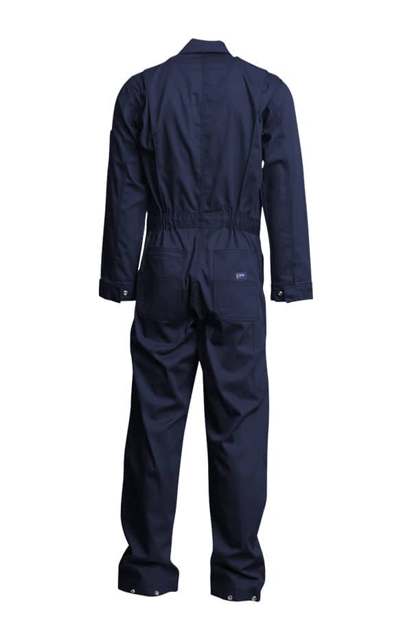 LAPCO - 7oz FR Deluxe Coverall, Navy - Becker Safety and Supply - COVERALLS