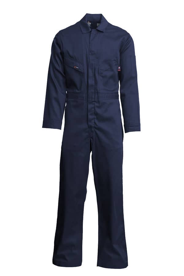 LAPCO - 7oz FR Deluxe Coverall, Navy - Becker Safety and Supply - COVERALLS